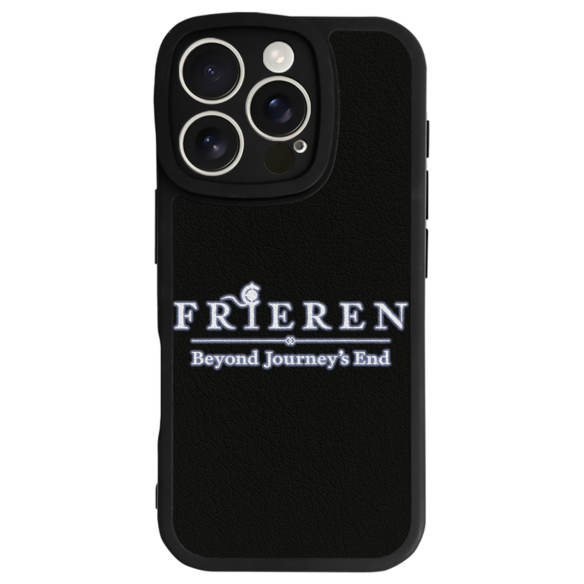 （画像用） 葬送のフリーレン Frieren 【iPhone 16シリーズ対応】シリコンスマホケース（レザー調） 材質：シリコン